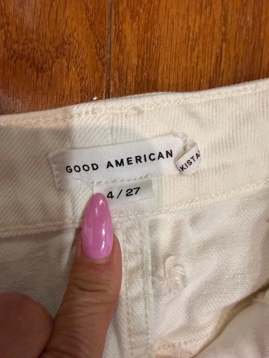 Good American Cream Midi Skirt - Picture 4 of 5